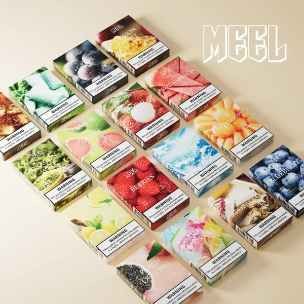 MEEL 通用一代煙彈 清爽穩定口感款 高適配電子煙彈油替換裝持久順滑霧化