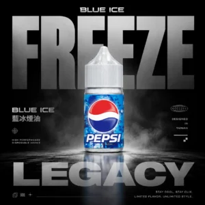 Blue Ice 藍冰 尼古丁鹽煙油｜極凍冰感霧化專用鹽油系列口感更純淨清爽 釋放清涼透心的感官魔力